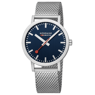 Classic, 40 mm, Tiefseeblaues Edelstahl Uhr, A660.30360.40SBJ, Frontansicht