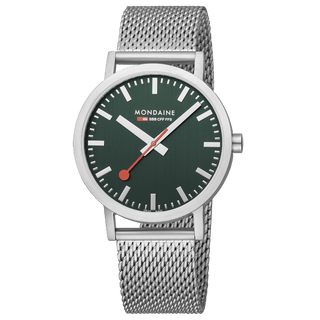 Classic, 40 mm, Waldgrüne Edelstahl Uhr, A660.30360.60SBJ, Frontansicht