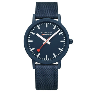 essence, 41mm, Ozean-Blaue nachhaltige Uhr, MS1.41140.LD, Frontansicht