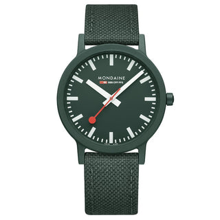 essence, 41mm, Park-Grüne nachhaltige Uhr, MS1.41160.LF, Frontansicht