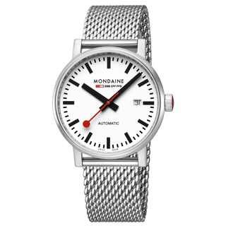 evo2 Automatik, 40 mm, Edelstahl Uhr, MSE.40610.SM, Frontansicht