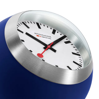 Blaue Tisch-Uhr, 60 mm
