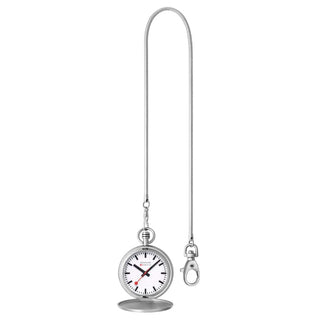 Pocket Watch, Stainless Steel, 48 mm	, Front view