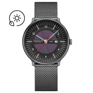 Doppio Solar Skeleton, Edelstahl, 41 mm