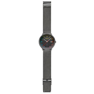 Doppio, Edelstahl, 41 mm	, Vorderansicht des Armbands