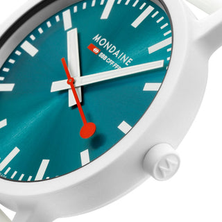 essence Teal Limited Edition, White, 41 mm	, Ziffernblatt