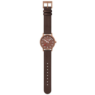 essence Mocha Limited Edition, Braunes Veganes Traubenleder, 41 mm	, Frontansicht