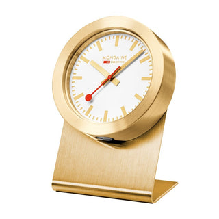 Magnet clock, 50mm, golden table and kitchen clock, A660.30318.82SBG