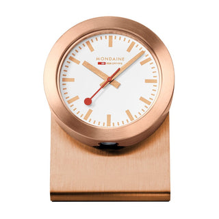 Magnet clock, 50mm, copper table and kitchen clock, A660.30318.82SBK