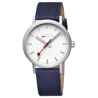 Classic, 40mm, Moderne Ozean-Blaue Uhr, A660.30360.17SBD1, Frontansicht