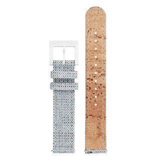 Textile strap with cork lining, 16mm, FTM.3116.40A.K