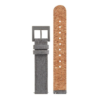 Textile strap with cork lining, 16mm, FTM.3116.80H.K