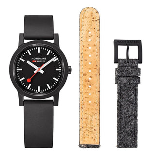 Essence Set, 32 mm, nachhaltige Uhr für Damen und Herren, MS1.32120.RB.SET
