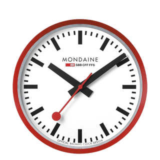Mondaine Magnet-Uhr, Küchenuhr - A660.30318.81SBB – Linden Uhren Bijouterie
